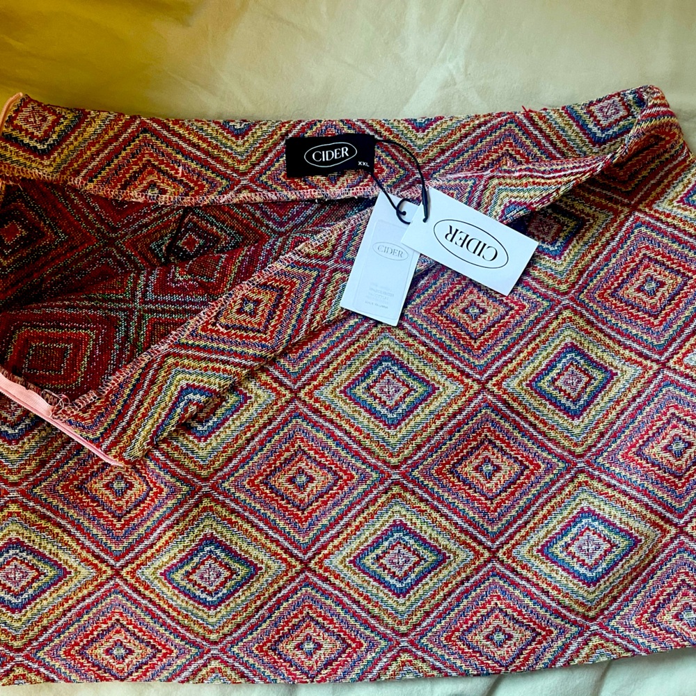 Retro Cider Mini Skirt